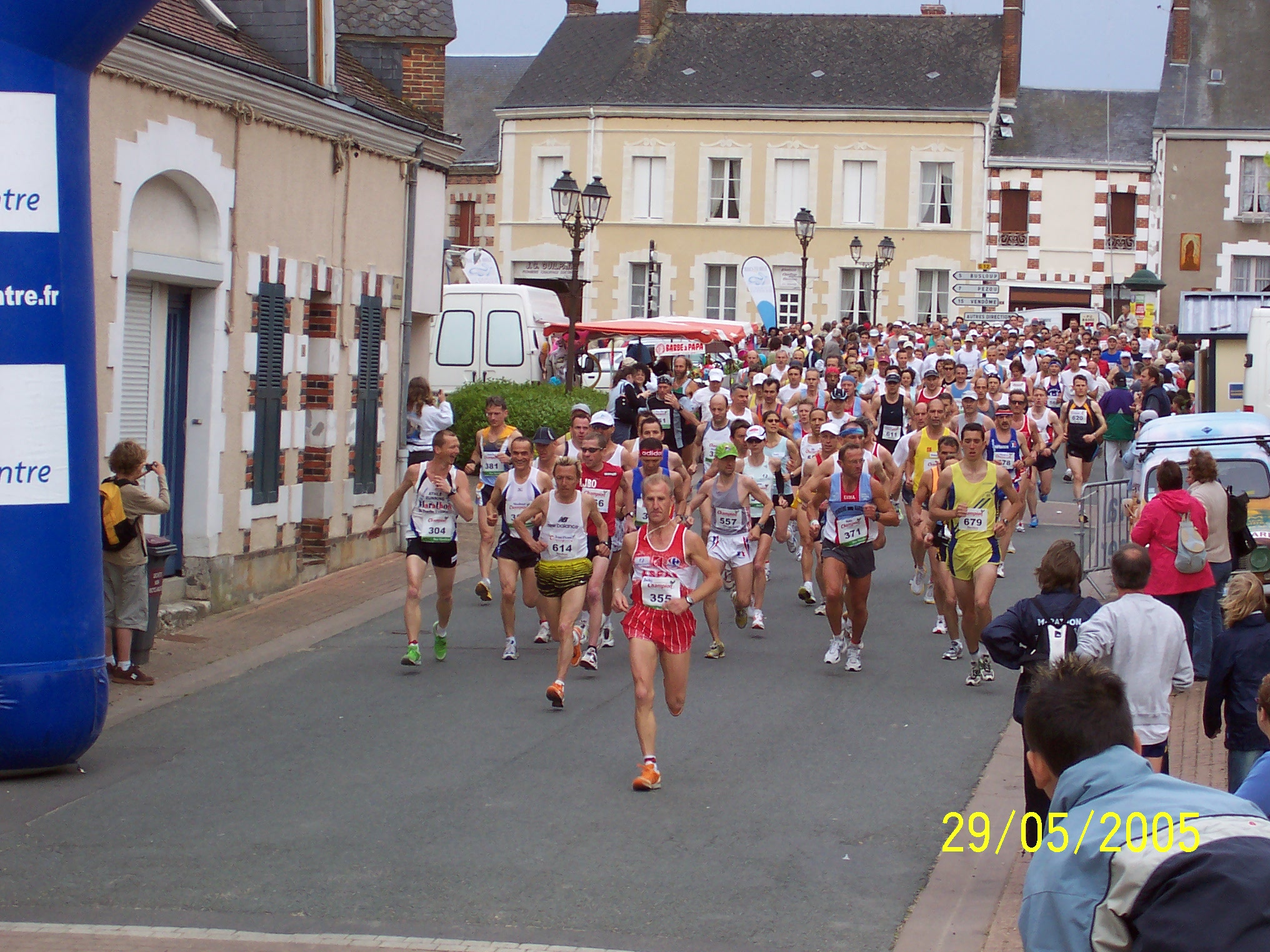 Départ du Marathon du Perche Vendômois